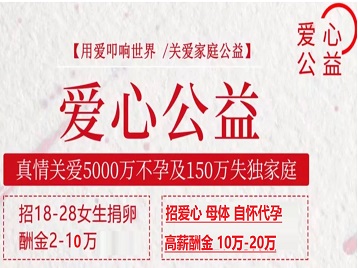 大武口捐卵助孕生子 爱心志愿者招募